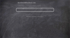 Desktop Screenshot of daculamiddleschool.com